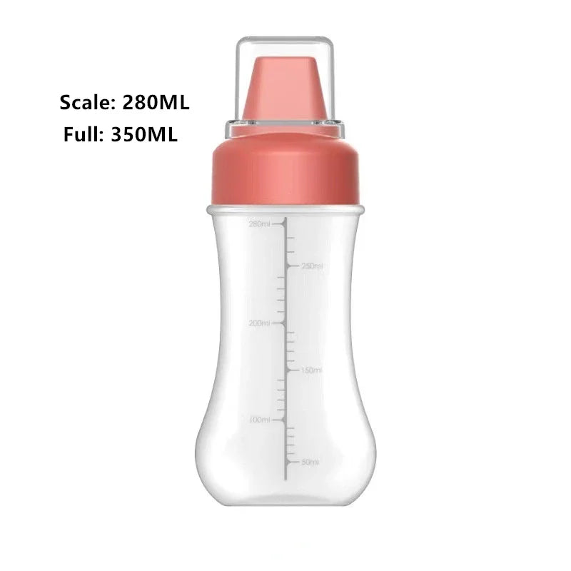 1/2/3pcs Squeeze Sauce Bottle Leak Proof Refillable Condiment Container For Salad Ketchup Honey Jam Squeeze Sauce Bottle Kitchen