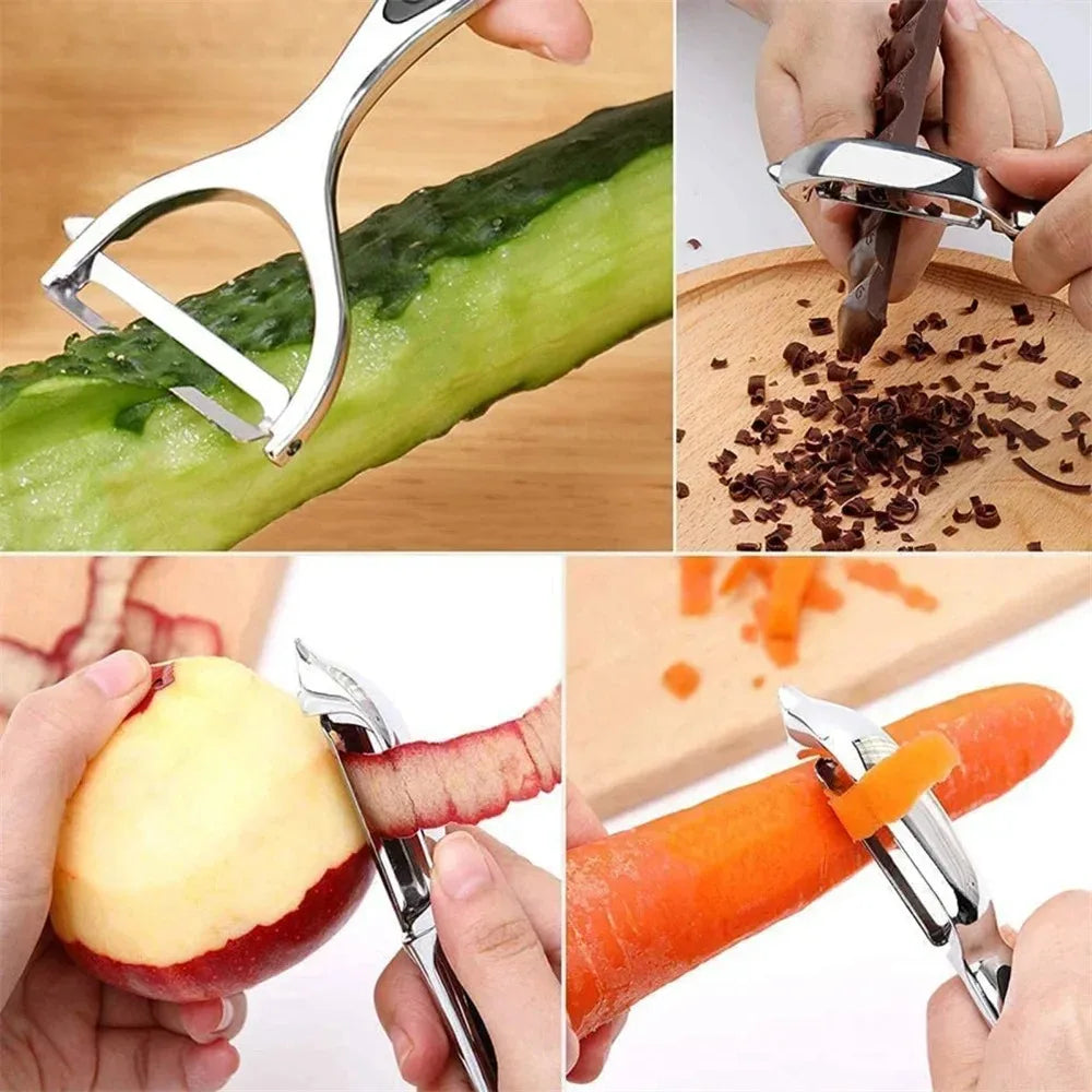 Multifunctional Fruit Peeler Grater Kitchen Accessories Household Tools Carrot Potato Vegetable Cutting and Peeling Gadget