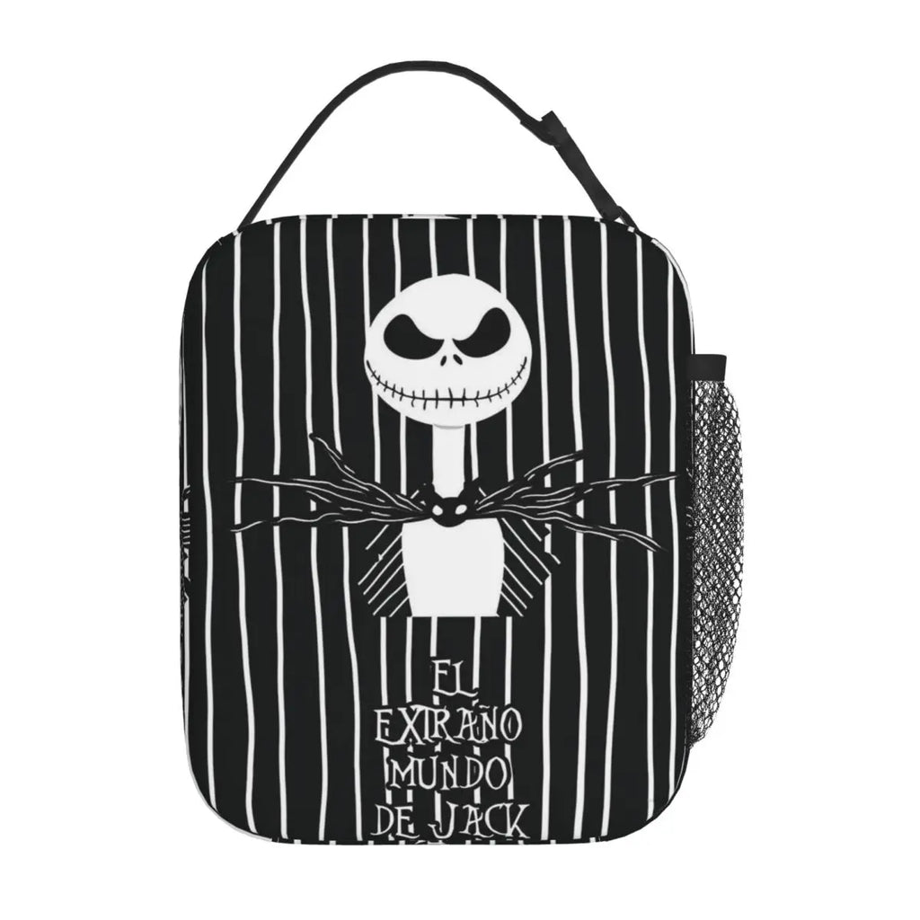 Stay By My Side Insulated Lunch Bag Portable The Nightmare Before Christmas Meal Container Cooler Bag Tote Lunch Box  Travel