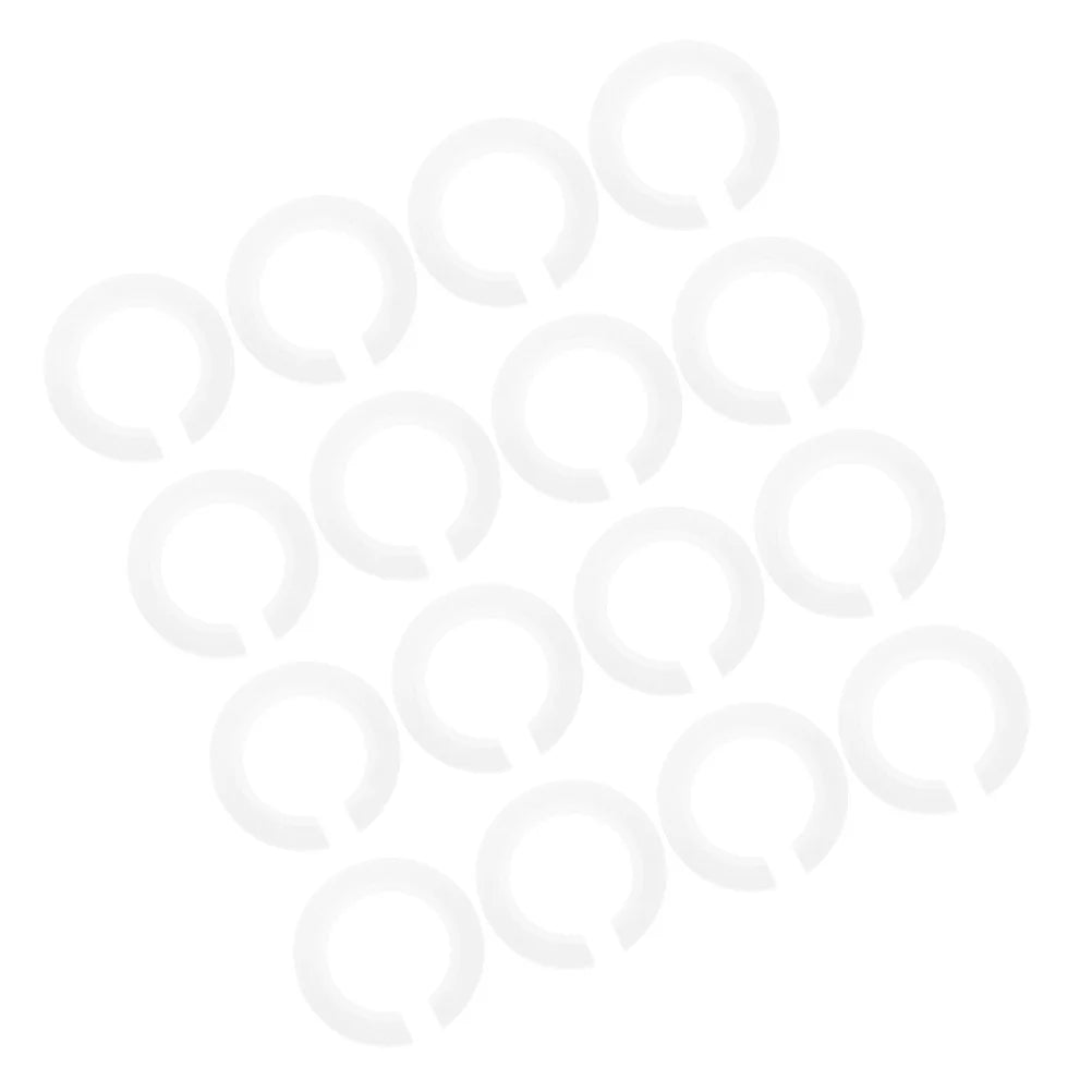 30Pcs Lamp Shade Adapter Ring E27 to E14 Lampshade Converter Plastic Reducer Rings Easy Install for Table Lamps Ceiling Light