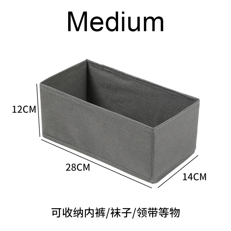 Drawer Organizer Non-woven Fabric Clothes Underwear Wardrobe Organizers Dividers Foldable Dresser Socks Closet Storage Baskets