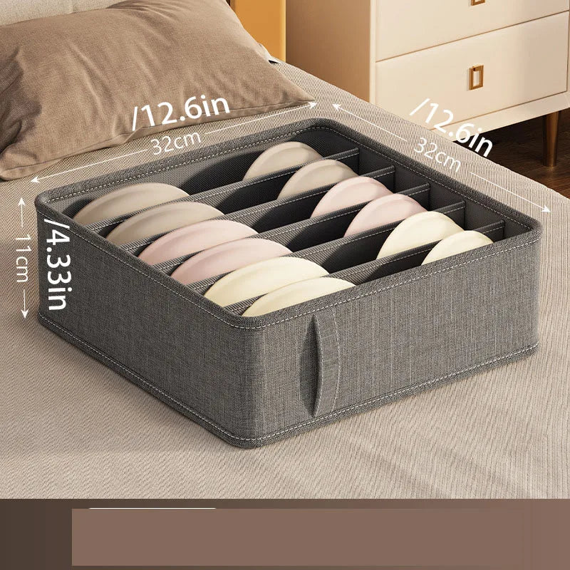 20/6/7/1 Grids Cation PP Sock Bra Pants Simplicity Organizers Of Cabinets And Drawers Home Sorting Boxes Storage Organizer Box
