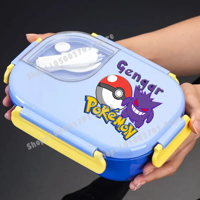 Pikachu Pokemons Girl Boy Cartoon Lunch Boxs Student Charmander Portable Bento Case Insulated Lunch Box Kids Birthday Cute Gift