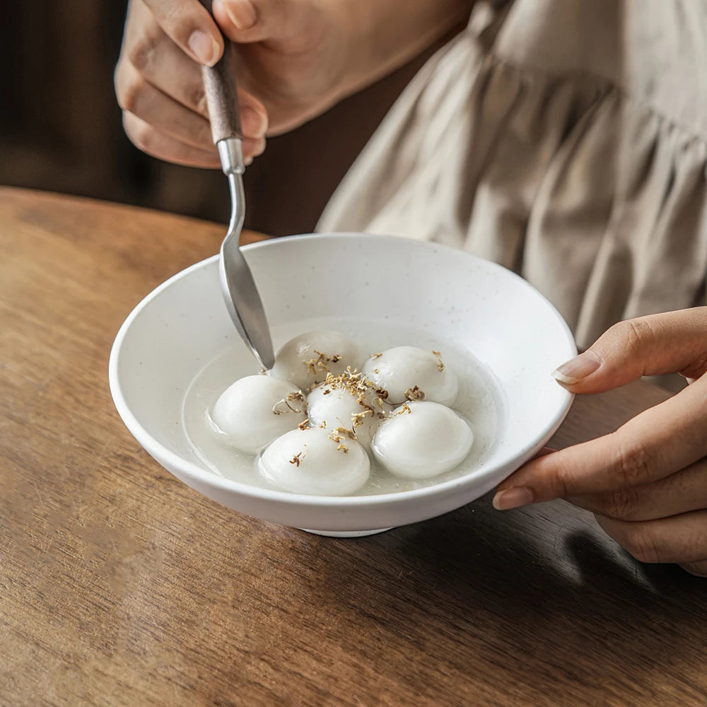 Splash Ink Porcelain Bowl Creative Delicate 5.7 Inch Round Ceramic Household Tableware Dinner Dessert Yogurt Salad Noodles Bowls