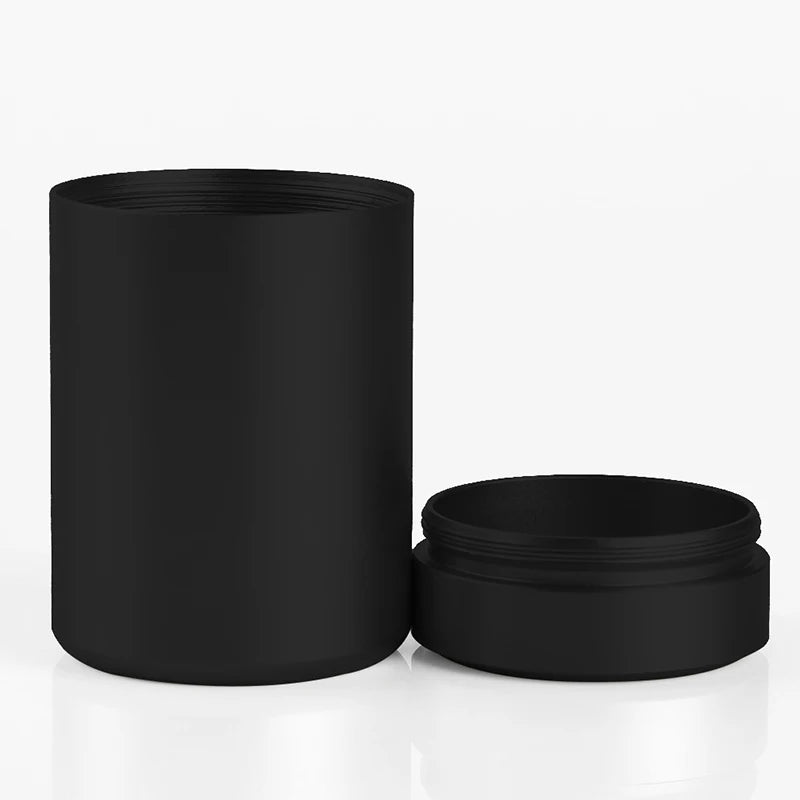 New Airtight Smell Proof Container Quality Stainless Steel Mini Tea Cans Herb Stash Jar Tea Coffee Storage Box Tea Caddies Box