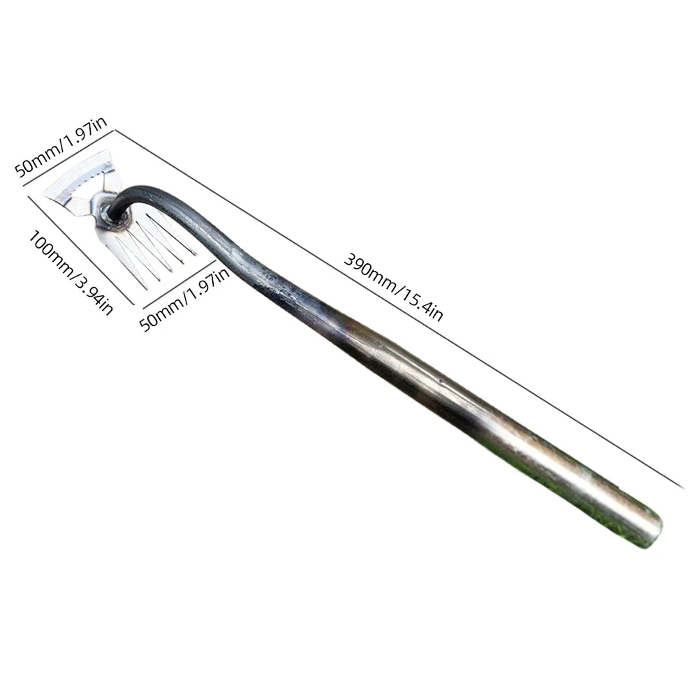 Multifunctional Outdoor Garden Shovel Manganese Steel Flat Shovel Deicing Remove Manure Shovel Planting Weeding Farm Tool