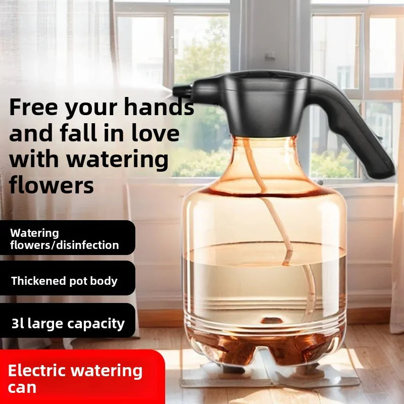 Electric Watering Can Spray Kettle Charging Small Disinfection Shower Kettle Household Sprayer High Pressure