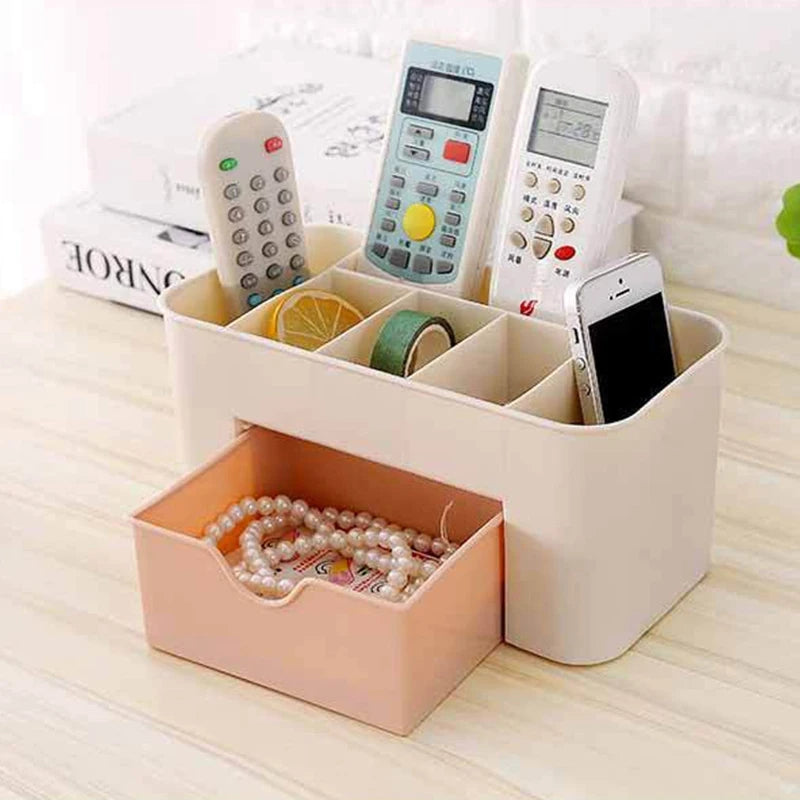 Nail Storage Box Container Cotton Swab Storage Box Accessories Cleaning Desktop Tools Multifunctional Jewelry Box Cosmetic Stor