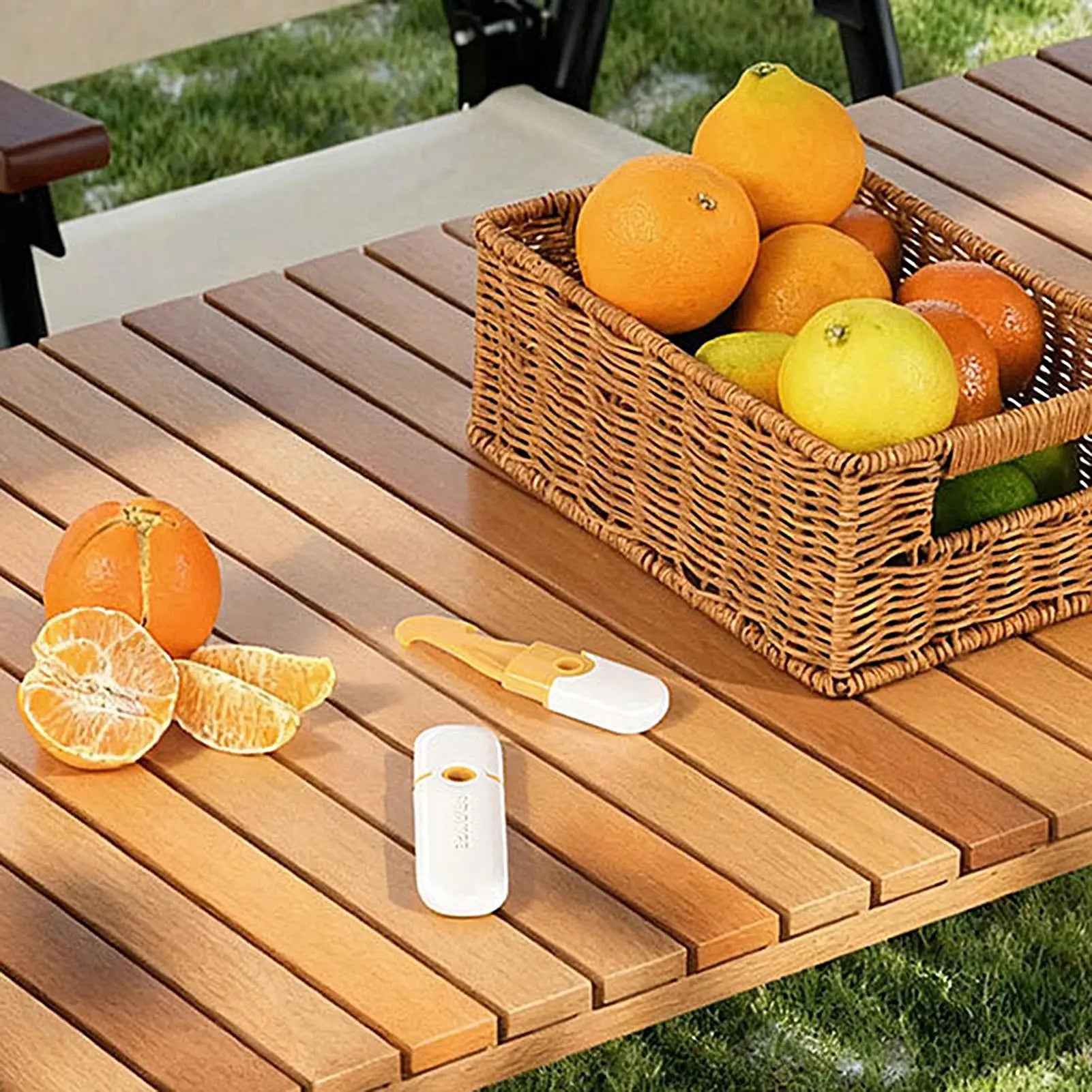 Orange Peeler Non-Slip Kitchen Gadgets Stainless Steel Cutter Pomegranate Peeler For Lemon Grapefruit Citrus Home Apartment
