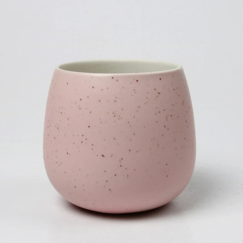 Ceramic Succulent Flowerpot With Hole Small Desktop Decor Mini Fleshy Florets Pots For Home Garden Office Vase Decor