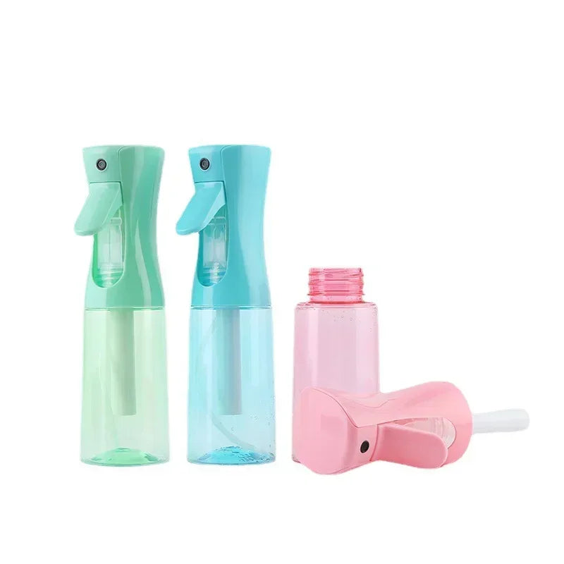 Refillable 200ML High Pressure Spray Bottles, Continuous Mist Watering Can, Automatic Salon Barber Water Sprayer