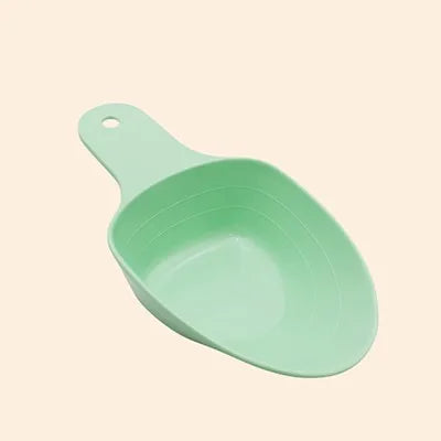Pet food spoon with scale for precise feeding of cats and dogs, 250ml melamine food grade imitation porcelain cat food spoon