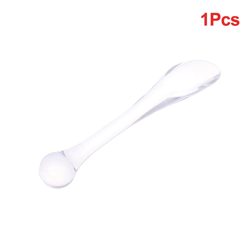1/5/10Pcs Eye Cream Applicator Spoon Roller Massage Stick Cosmetic Spatulas Anti-wrinkle Facial Mask Skin Care Plastic Spoon