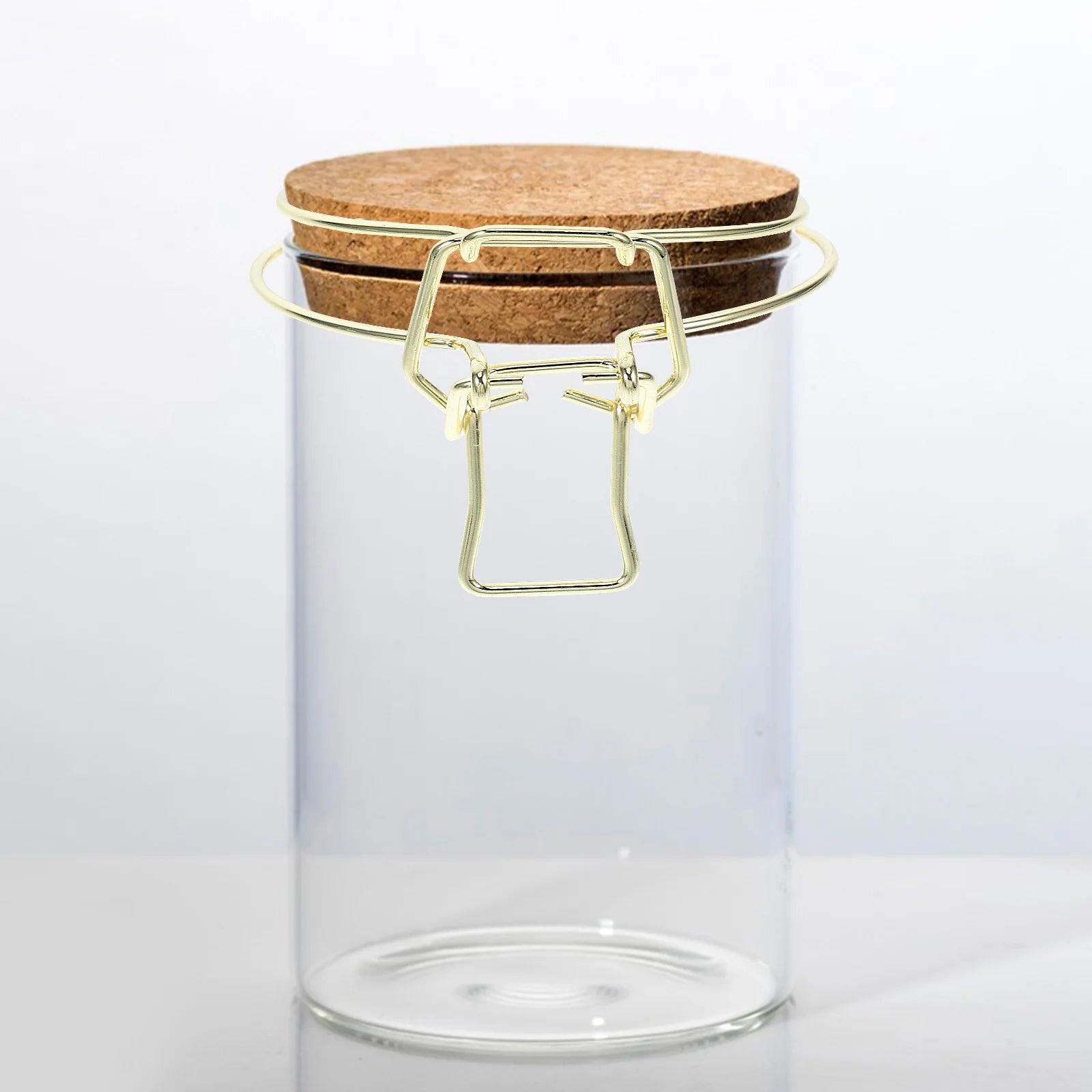 3Pcs Storage Jar Wire Clamp Stainless Steel Gold Finish Airtight Sealing Locking Buckle Mason Glass Container Replacement Wire