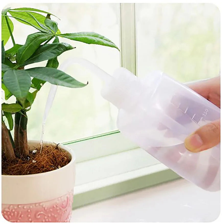 150/250/500/1000ml Squeeze Bottle Succulent Potted Watering Elbow Narrow Mouth Long Tube Watering Can Irrigation Gardening Tools