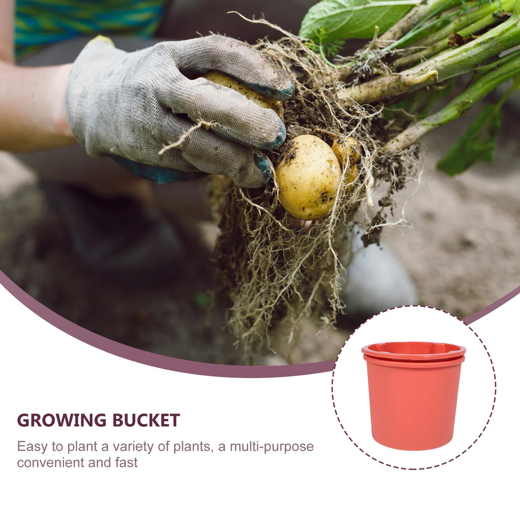 Practical Planter Durable Potato Growing Pot Reusable Waterproof Gardening Supply Outdoor Growing Container Durable Planter