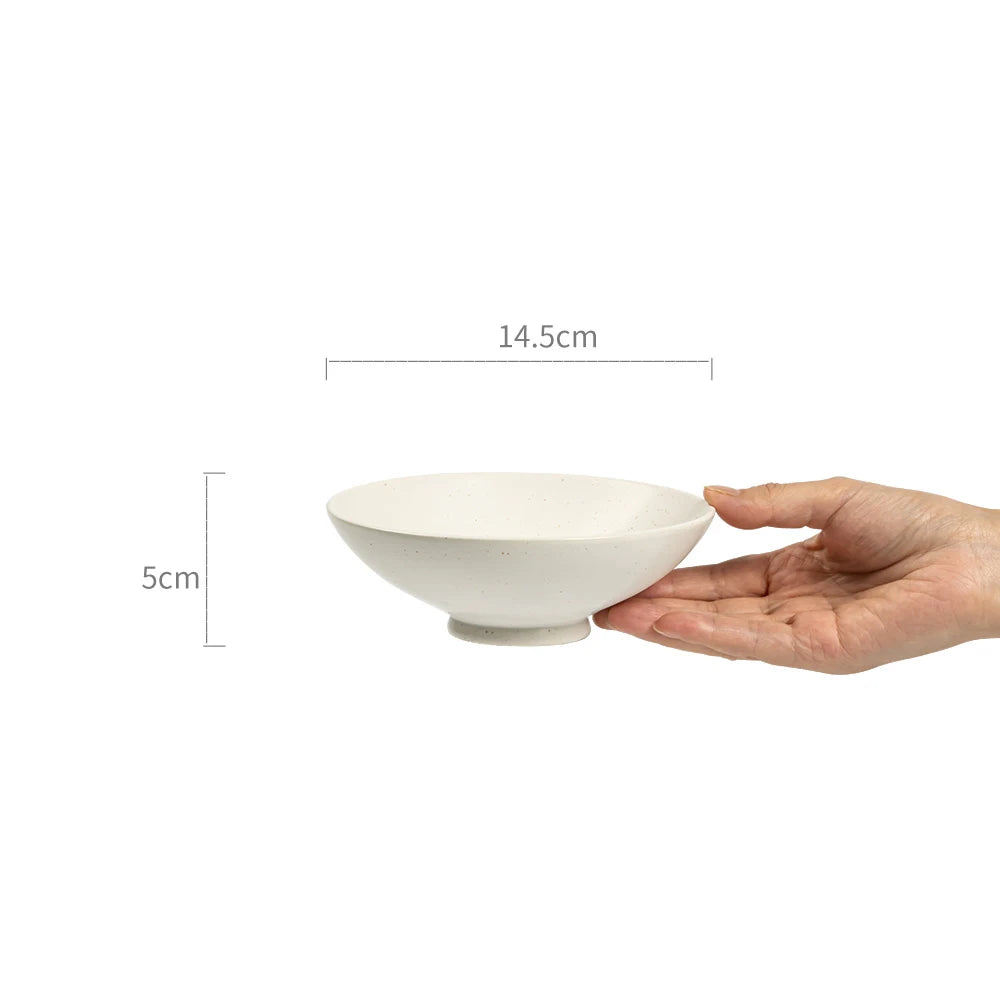 Splash Ink Porcelain Bowl Creative Delicate 5.7 Inch Round Ceramic Household Tableware Dinner Dessert Yogurt Salad Noodles Bowls