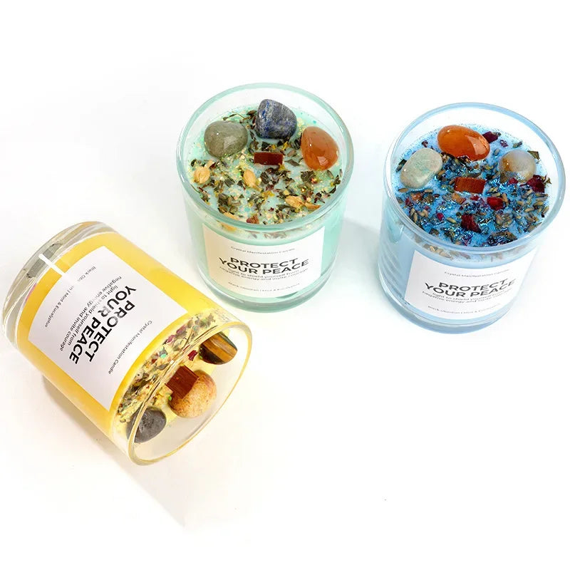 Scented Candle Aromatherapy Candle Soy Wax Handmade Candle  for Home Scented Stress Relief Relaxation Souvenir Gift