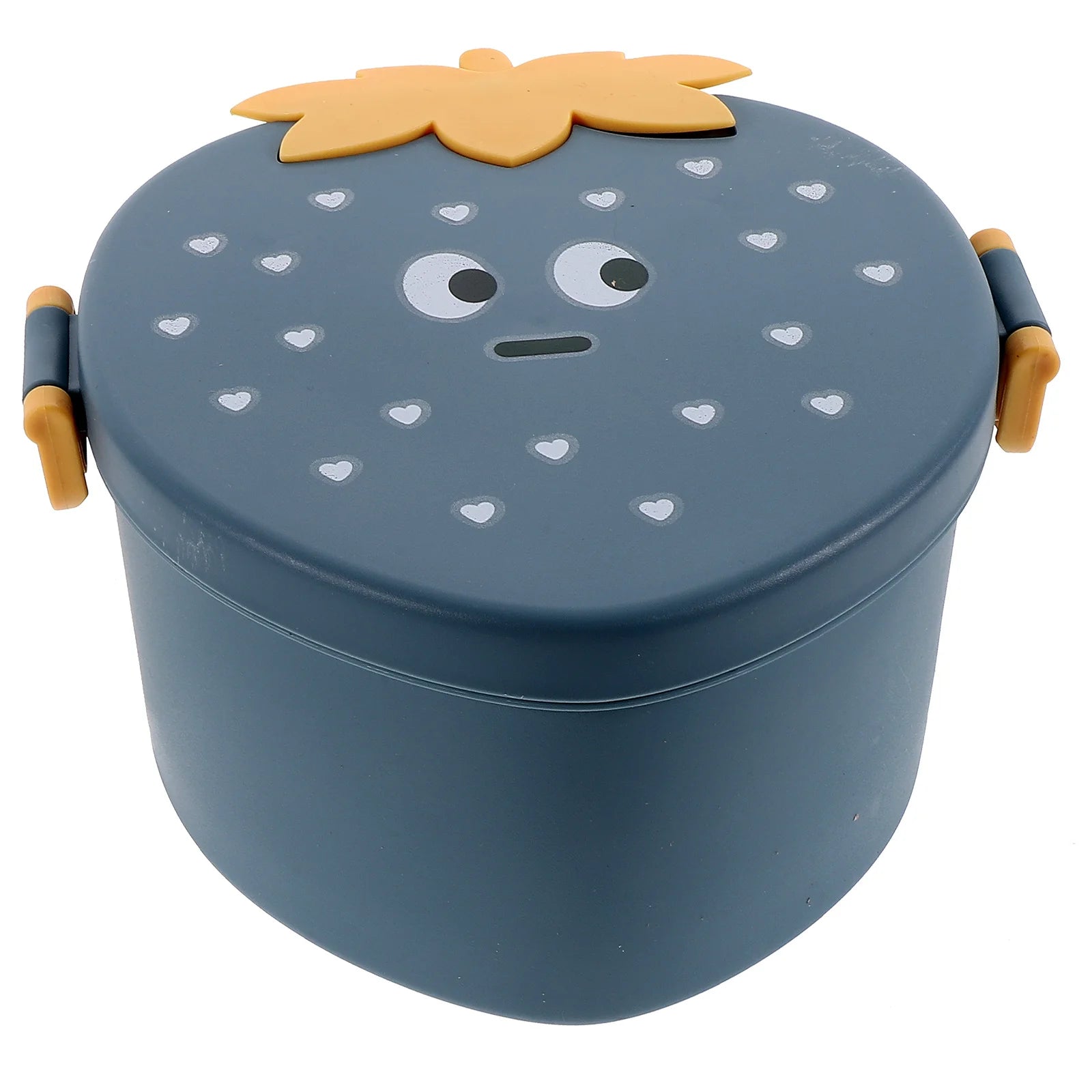 Strawberry Bento Box Plastic Lunch Box Large Capacity Adult Food Storage Container Stackable Lunch Holder for Picnic Reusable