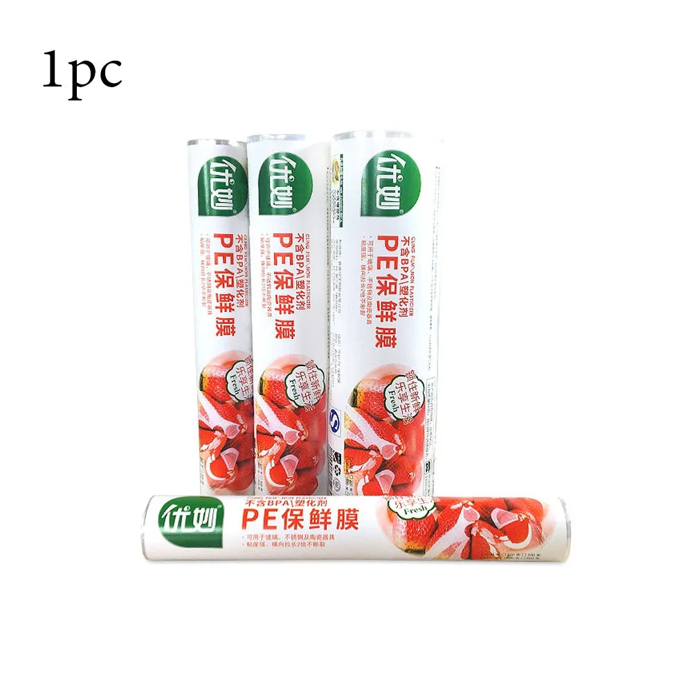 High-Quality 2-in-1 Cling Film Dispenser Easy To Use Kitchen Accessories Wrap Dispenser Multi-Functional Cutter Storage Box