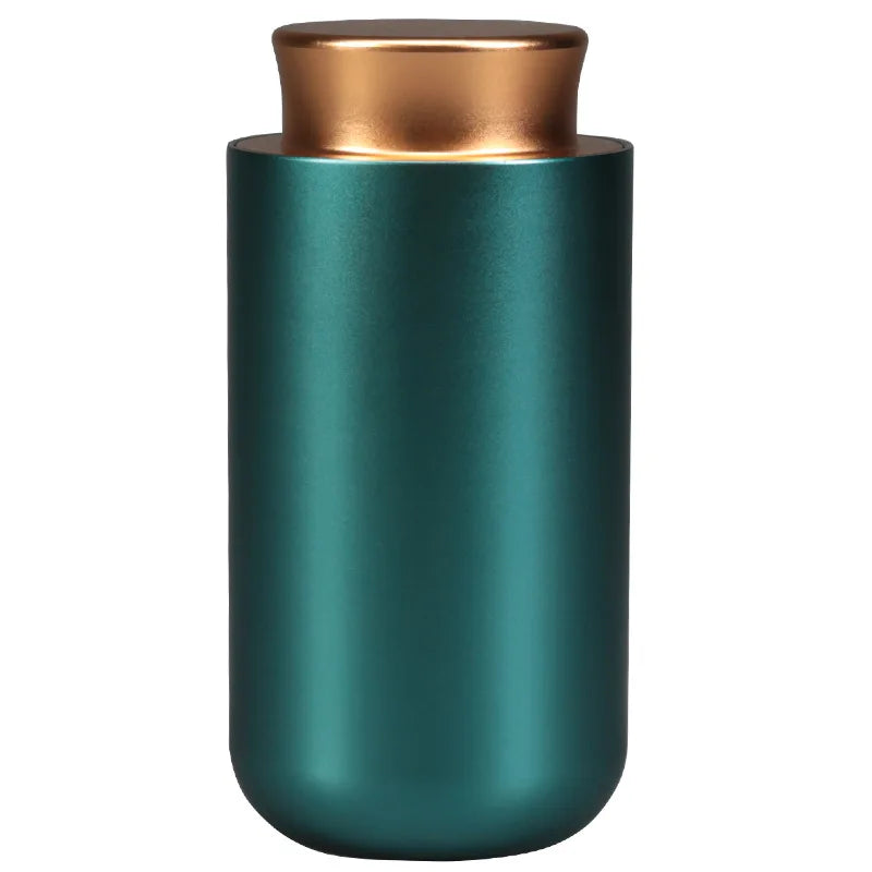 Airtight Jar - Safe Proof Durable Multi-Use Portable Metal Spice Jar Container Waterproof Aluminum Screw-top Lid Lock Odor Case