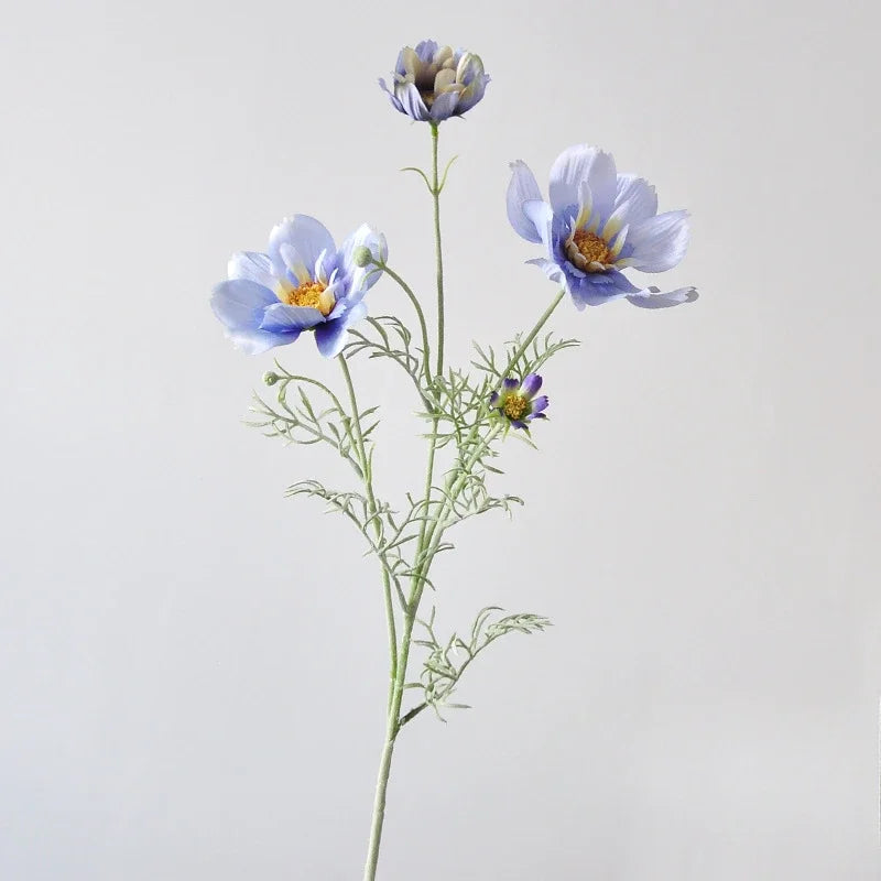 78CM Artificial Flower Plush Queen Cosmos Silk Flower Simple Home Decoration Bouquet Single Large Gesang Flower