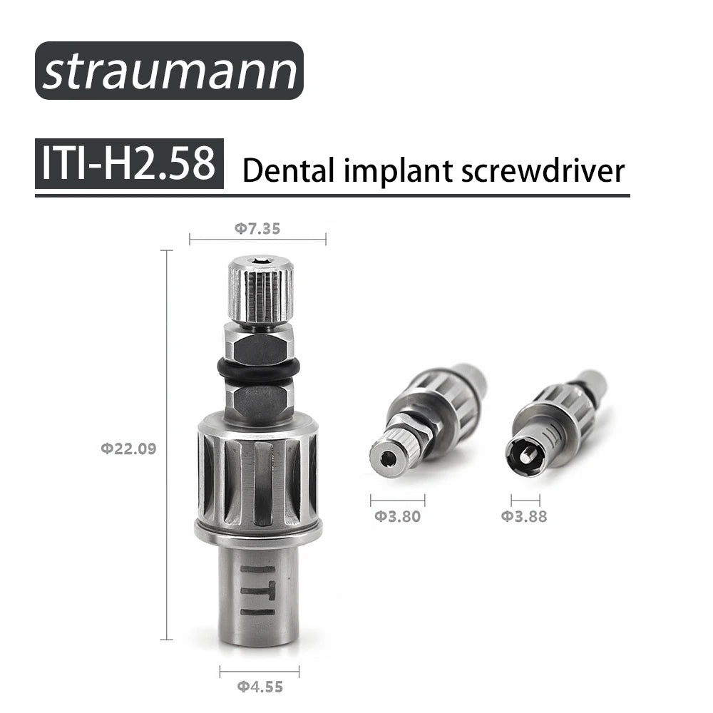 ITI Straumann Dentium Osstem Accessories Dental Implant Screw Driver Open Closed Tray Analog RC NC Cap