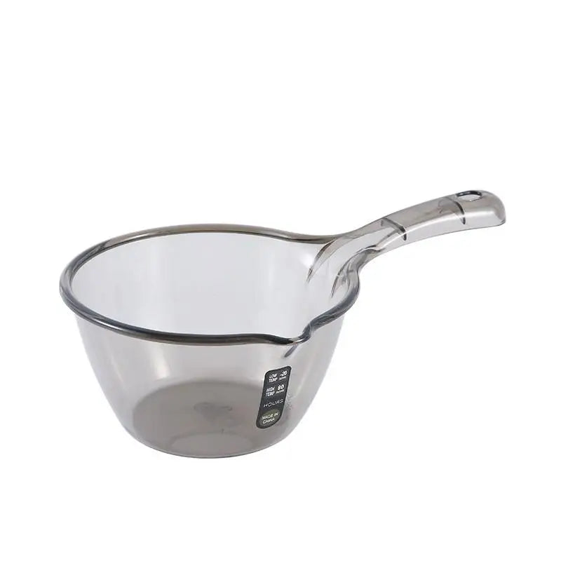 1Pcs Household Creative Water Ladle Wrestling Not Broken Transparent Water Scoop Thickened Plastic Spoon Kitchen Utensils