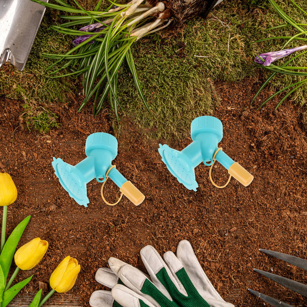 10Pcs Watering Spray Heads Gardening Sprinkler for Indoor Plants Bottle Sprayer Nozzle Replacement Watering Can Head