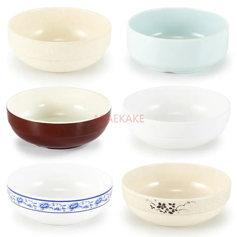 330ml Melamine small bowl commercial tableware plastic rice bowl soup bowl restaurant commercial