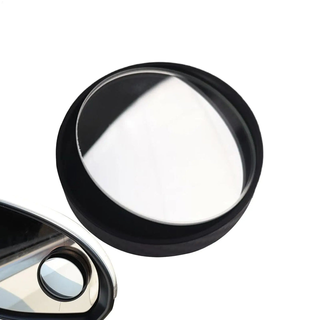 Blind Spot Mirror For Car 360-Degree Rotation Blind Spot Mirrors Rainproof Convex Rearview Monitor With 150-Degree Angle View