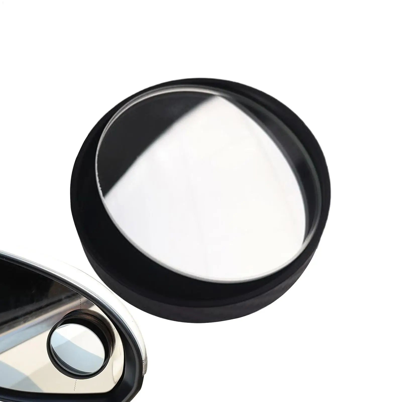 Blind Spot Mirror For Car 360-Degree Rotation Blind Spot Mirrors Rainproof Convex Rearview Monitor With 150-Degree Angle View