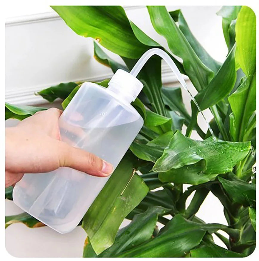 150/250/500/1000ml Squeeze Bottle Succulent Potted Watering Elbow Narrow Mouth Long Tube Watering Can Irrigation Gardening Tools