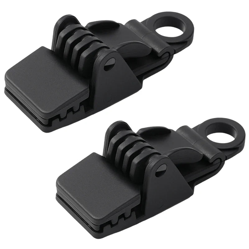 4/1PCS Awning Clip Waterproof Cloth Crocodile Clips Snap Button Hanger Canopy Windproof Fixing Clip Outdoor Camping Equipment