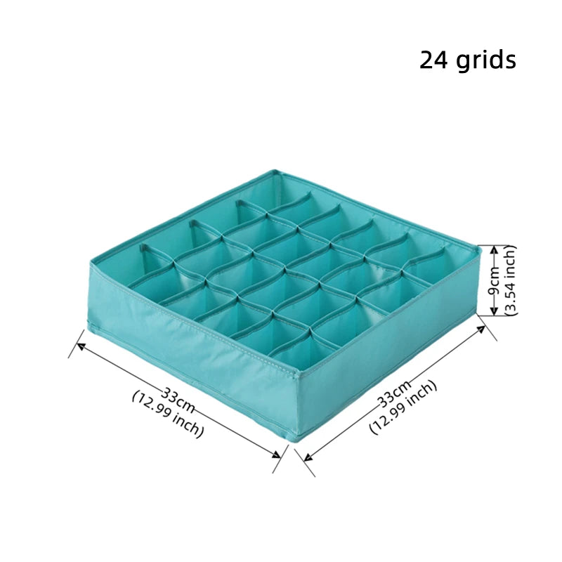 Organizer Socks Storage Box Drawer Organizers Cabinet Wardrobe Clothes Underwear Socks Bra Pants Clothing Bedroom Storage Boxes