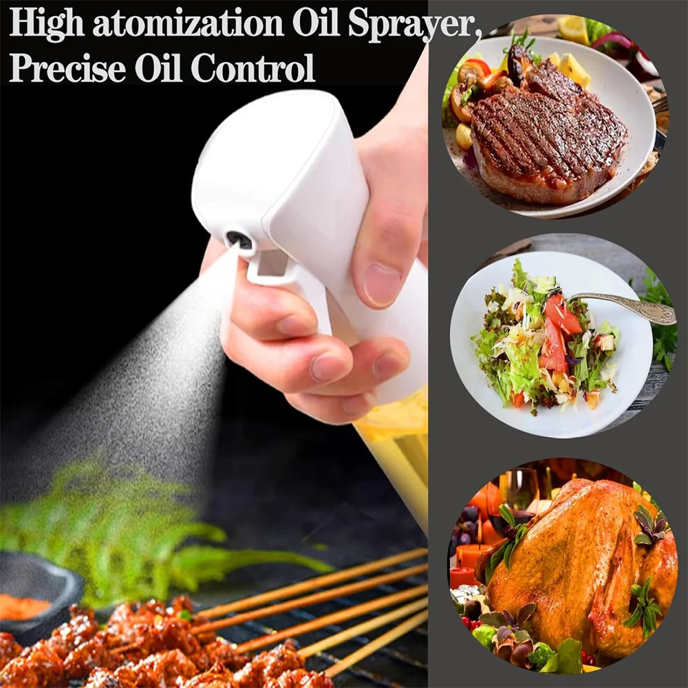 Oil Sprayer,Olive Oil Spray Bottle for Cooking Air Fryer Oil Dispenser Oil Sprayer Mister ,Kitchen Gadgets Accessories