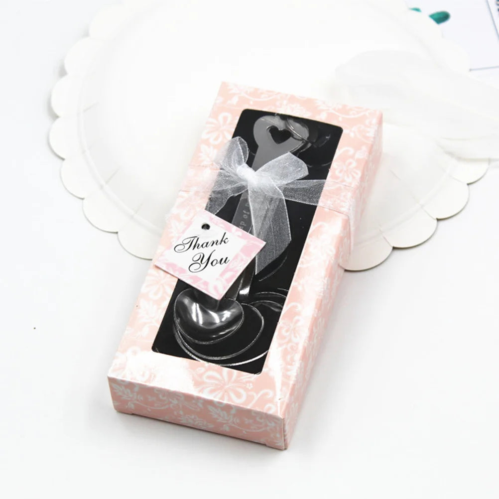 4pcs Stainless Steel Measuring Spoons Set Heart Shape Kitchen Tools For Baking Cooking Powder Spice Storage Stackable Rustproof