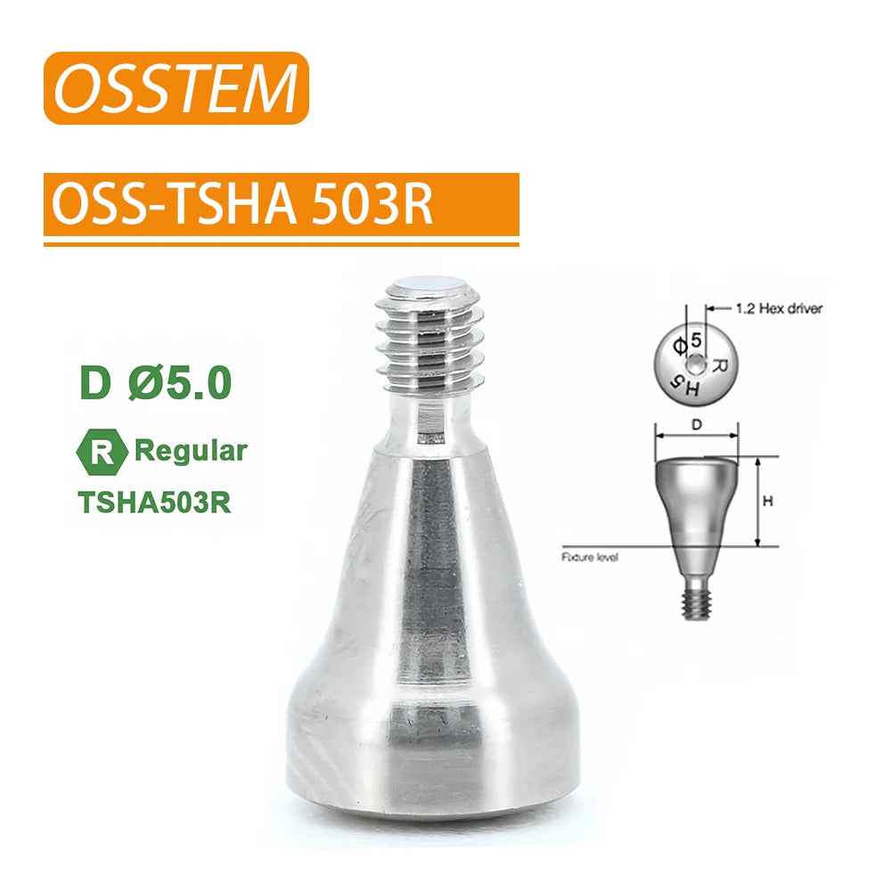 ITI Straumann Dentium Osstem Accessories Dental Implant Screw Driver Open Closed Tray Analog RC NC Cap