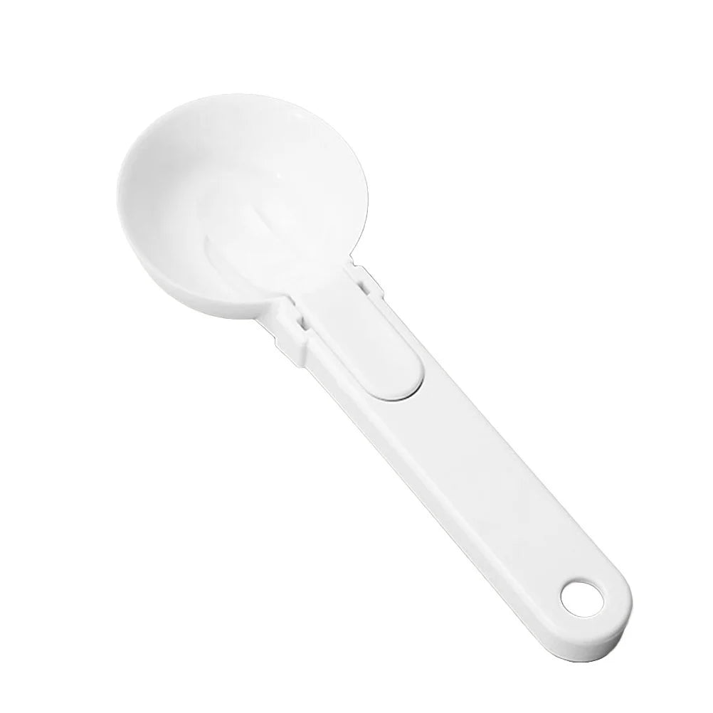 Folding Ice Cream Spoon White Scoop For Desserts Yogurt Party Wedding Holiday Family Gathering Events Kitchen Bar
