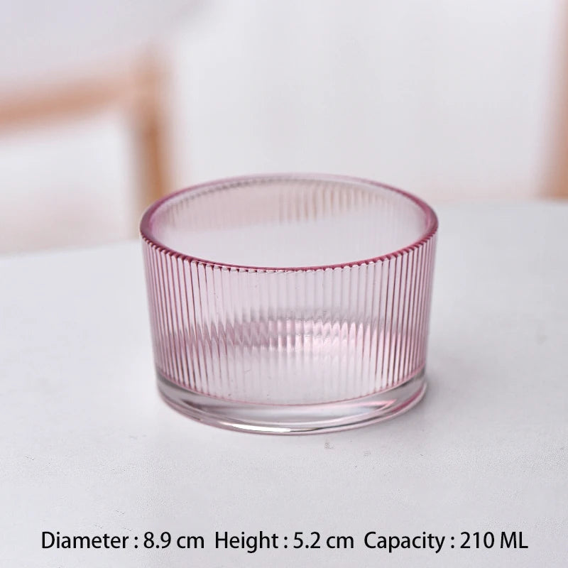 Glass Ice Cream Dessert Bowl Japanese Style Hammer Patterned Household Candy Snack Bowls High Quality Living Room Tableware