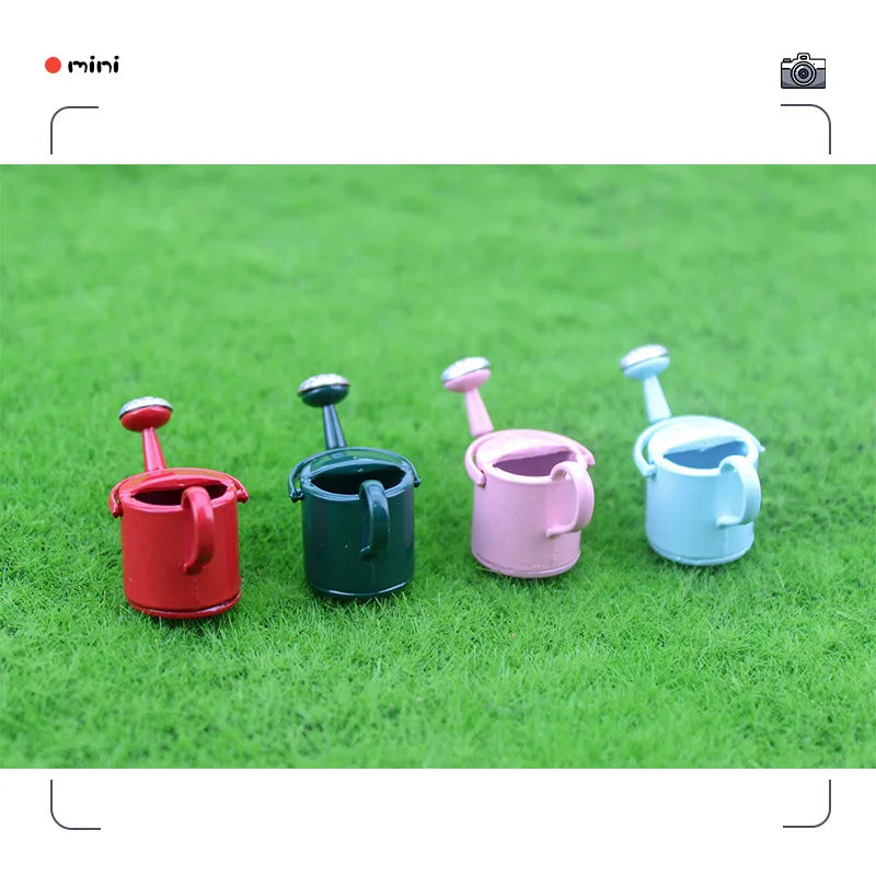 1:12 Ob11 Miniature Food Toys Model Scene Doll House Accessories Mini Watering Can Garden Dollhouse Decoration Photography Props