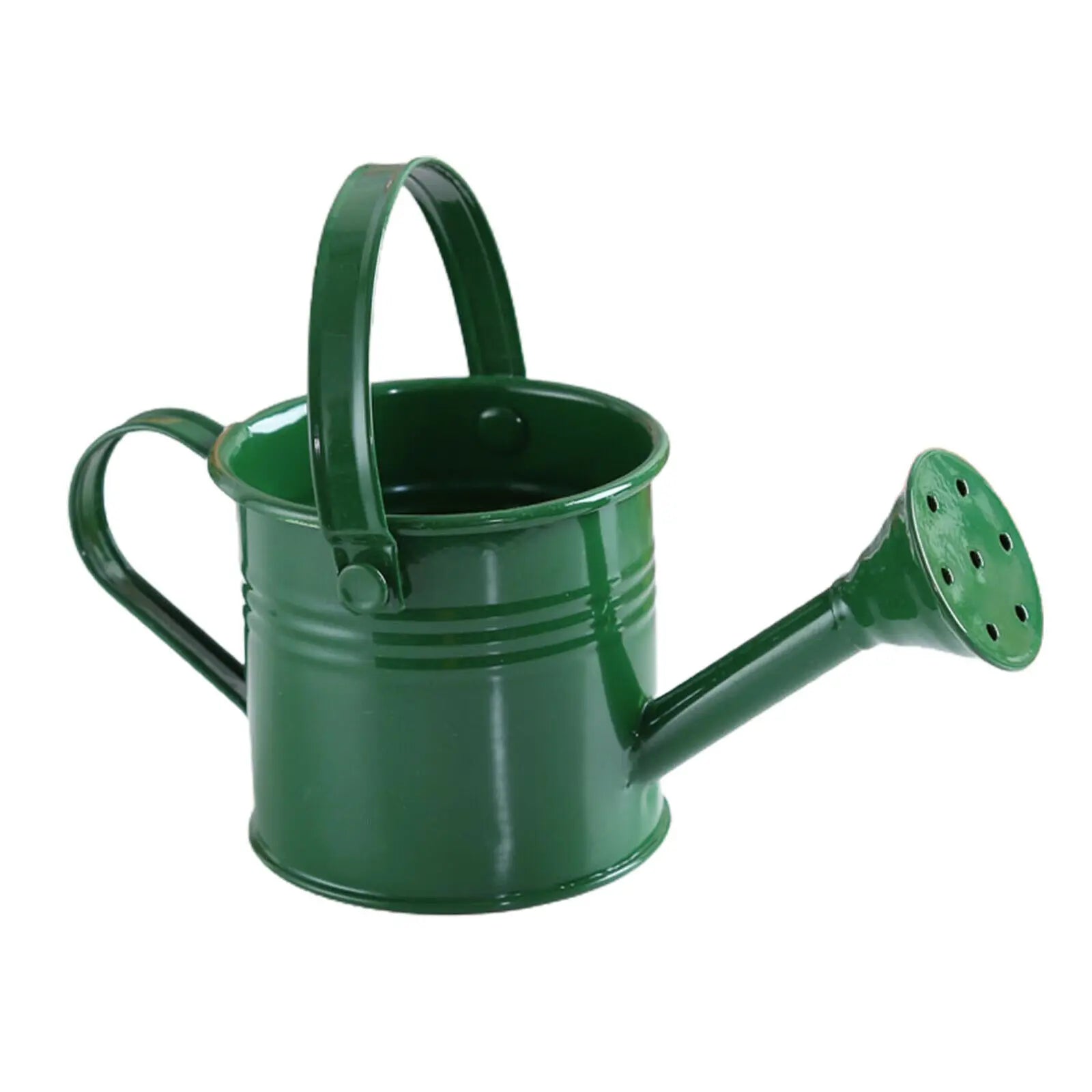 New Metal Watering Can Garden Flower Kettle Mini Small Water Spraying Pot Sprinkle with Large Capacity For Kids Adult