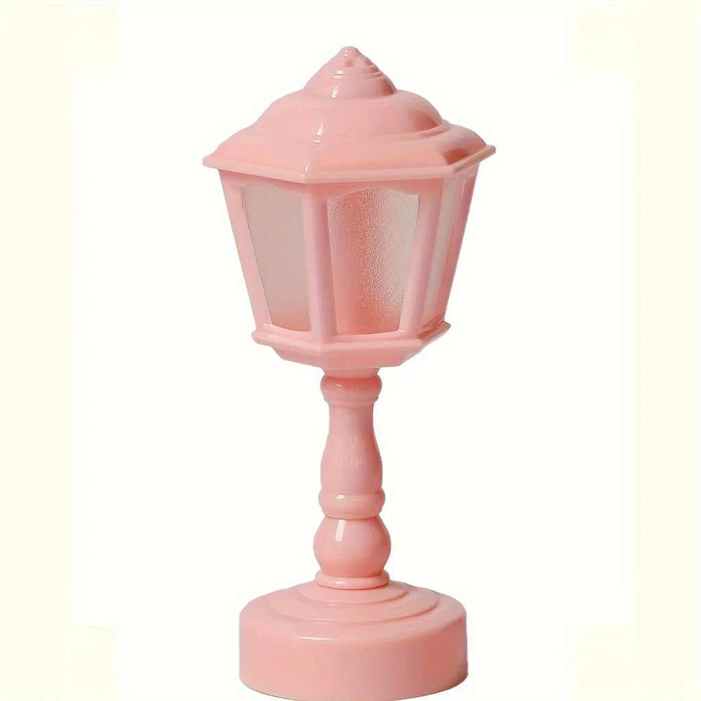 Geometric Flower Bud LED Table Lamps Button Battery Desk Night For Bedroom Dining Touch Night Light Simple Modern Decoration