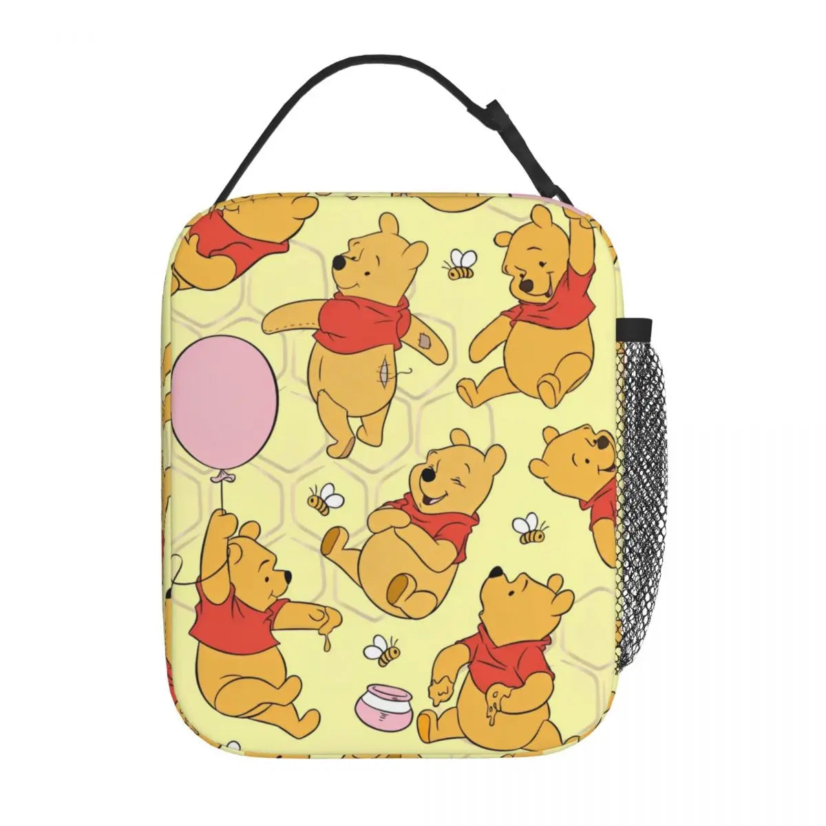 Cute Winnie The Pooh Insulated Lunch Bags Thermal Bag 
Meal Container Large Tote Lunch Box for Men Women Work Picnic