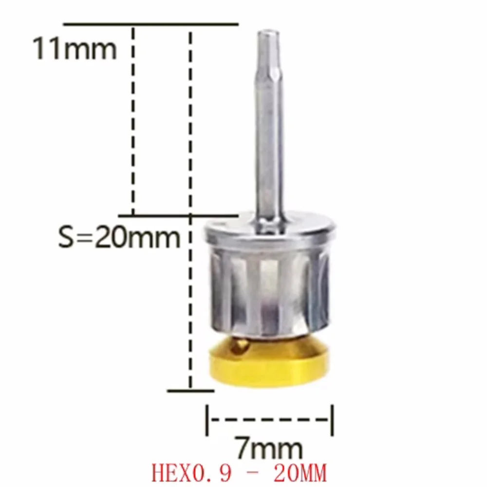 Dental Implant Torque Wrench - Universal Screwdriver Kit for Implantology Restoration & Abutment Tightening (1PC)