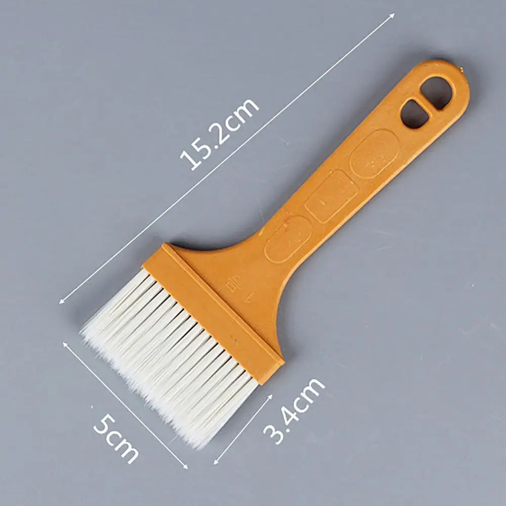 Thin Handle Barbecue Brush Kitchen Tool PET Plastic Butter Oil Brushes Easy To Clean Basting Pastry Tool for BBQ Pastry-making