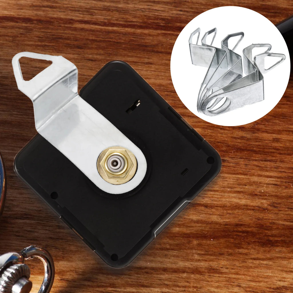 5 Pcs Clock Movement Hook Wall Clock Hooks Diy Clock Kit Clock Pendulum Hook Clock Parts Accessories Clock Replacement Kit Diy