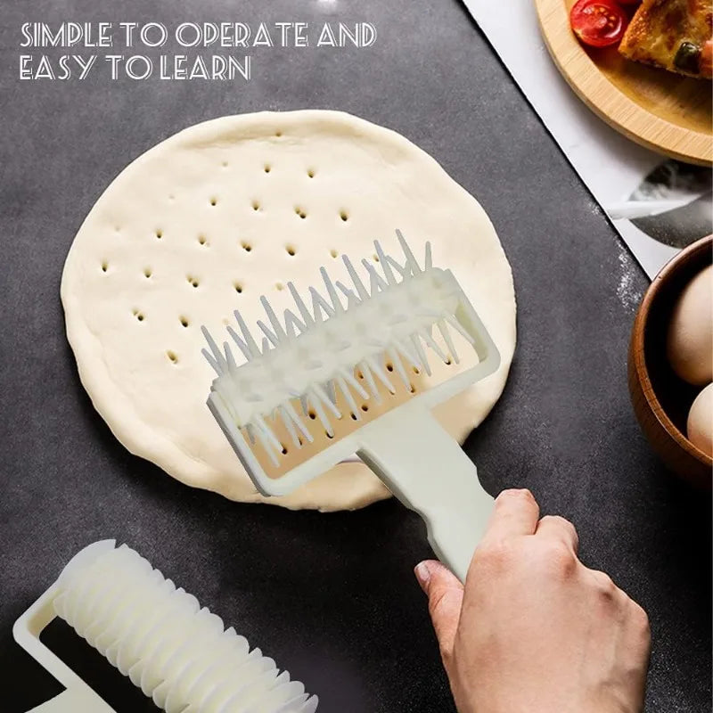 roller cutter  2 roller cutter for pizza quality jealous roller cutter, pizza massager kitchen accessories (roller+roller pedal)