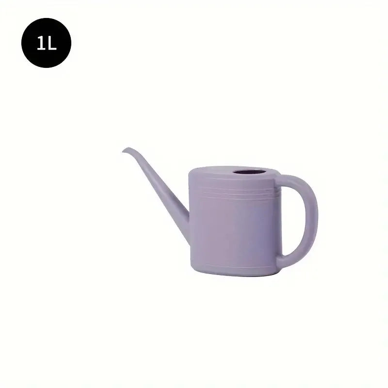 1pc Portable Plastic Watering Can For Indoor Plants, Flower Watering Can Outdoor For Plants Flower, Indoor Long Spout, 1L/2L