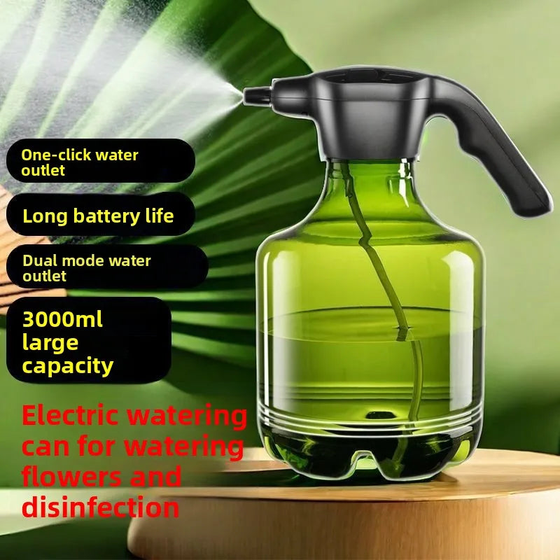 Electric Watering Can Spray Kettle Charging Small Disinfection Shower Kettle Household Sprayer High Pressure